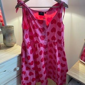 Lazy Oaf Hearts Mini Dress